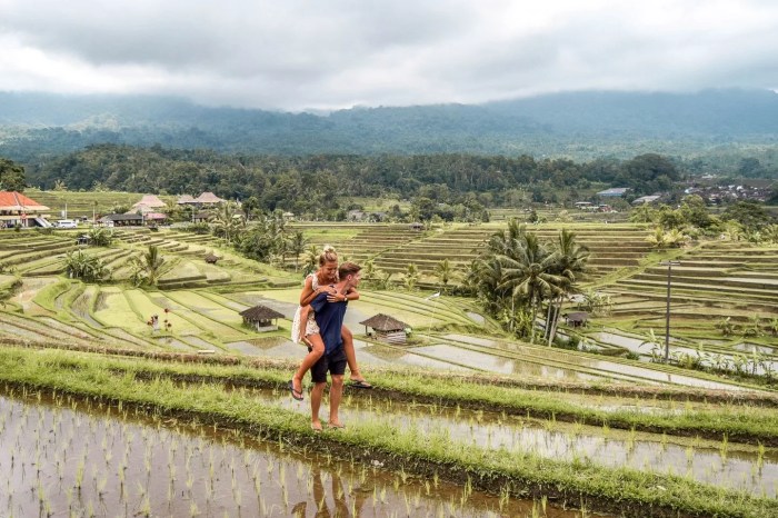 Jatiluwih terrace trekking